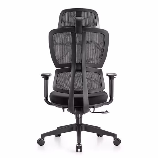 Sedia da ufficio Boss con sedile scorrevole in schiuma modellata per manager con rete coreana