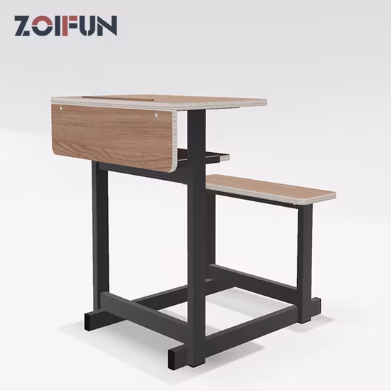 Lezione universitaria Aula in legno Attesa in metallo Usato Auditorium Cinema Teatro Mobili Scrivania e sedia per studenti Mobili scolastici (YA-X001)