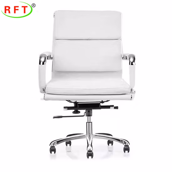 Sedia da ufficio direzionale per computer Boss Manager in pelle ergonomica di lusso con schienale alto